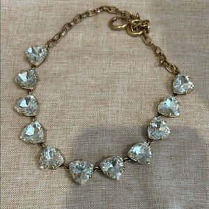 Stella and dot Crystal adjustable chocker necklace